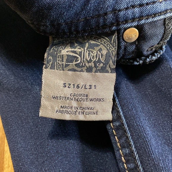 Silver jeans Suki jegging sz16 - Picture 6 of 9